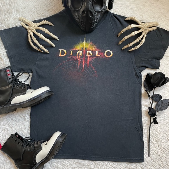 Blizzard 2012 Diablo Pc video game unisex tee - Picture 10 of 16